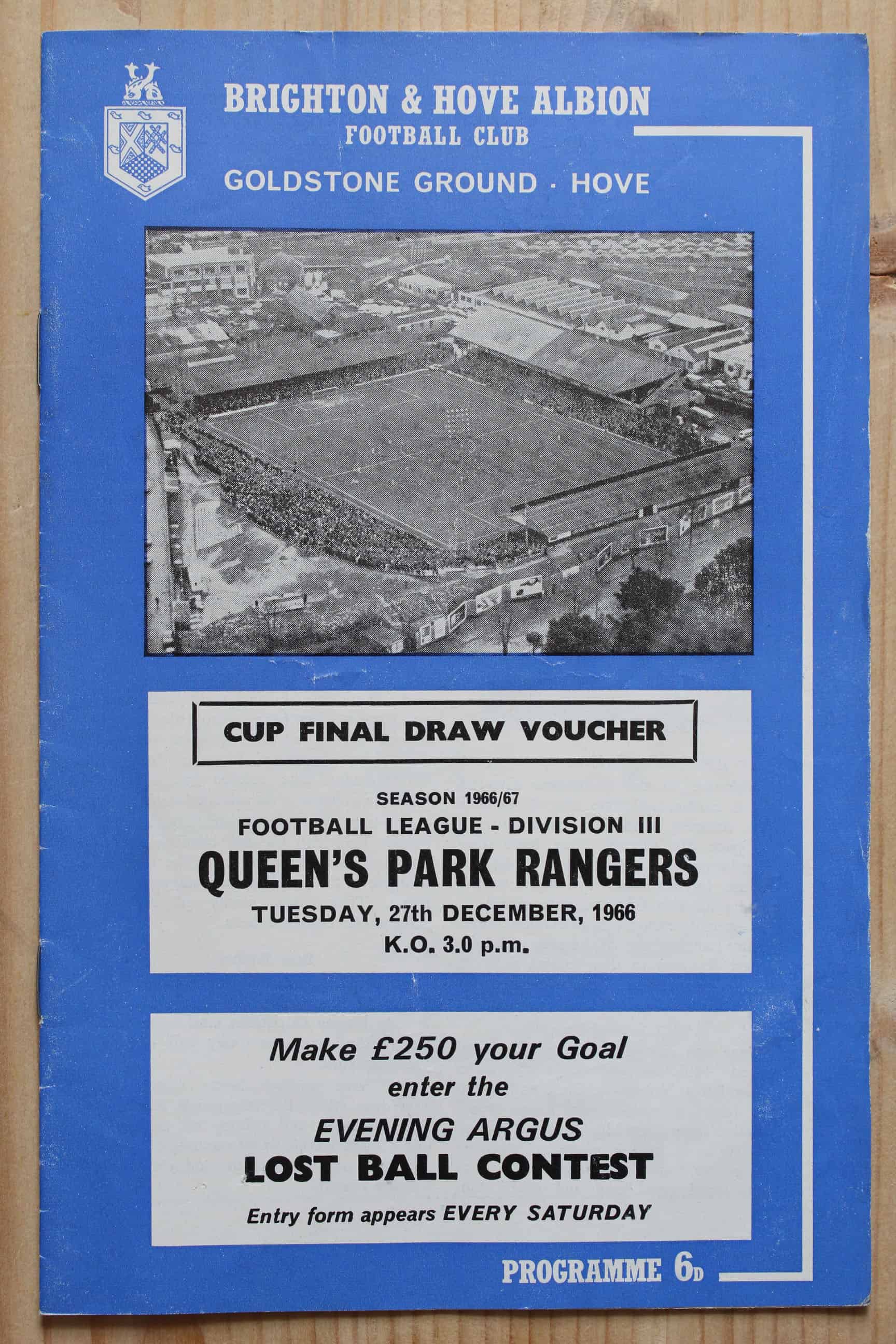 Brighton & Hove Albion FC v Queens Park Rangers FC